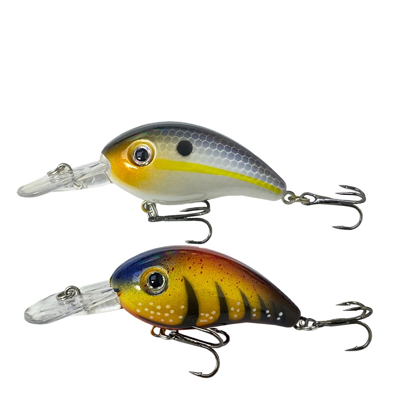 Long Casting Stainless Steel Live Bait Rock Fathead 43MM/5G Printed Freshwater Bass Crappie Catfish Sea Fishing Lure – Fishing Lure – view 2
