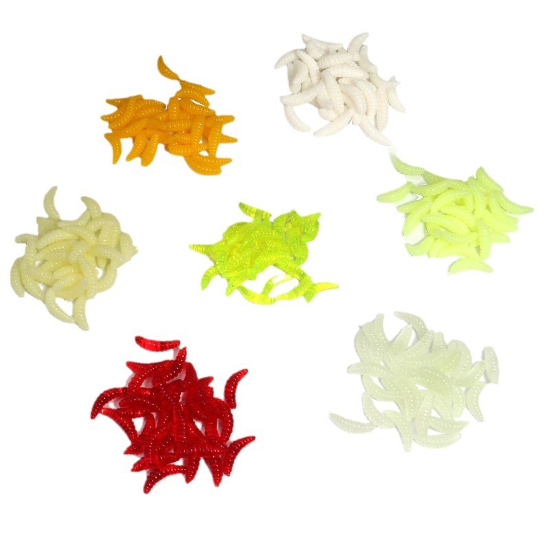 Factory Wholesale Artificial Soft Bait Bulk Mealworm Lure for Carp and Mouthfish – Fishing Lure – view 5