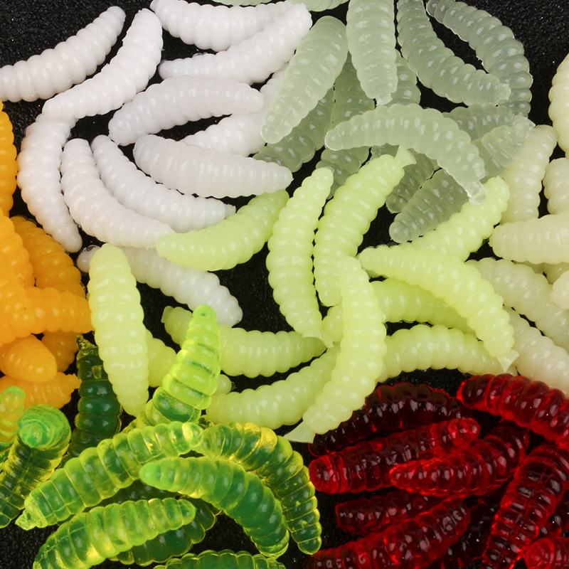 Factory Wholesale Artificial Soft Bait Bulk Mealworm Lure for Carp and Mouthfish – Fishing Lure – view 1