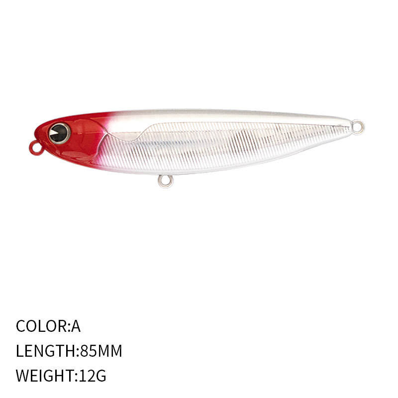 Cheery 12g 85mm Stainless Steel Live Bait for Sea Bass & Shark-Floating Printed Hard Bait for Float & Sea Fishing – Fishing Lure – view 5