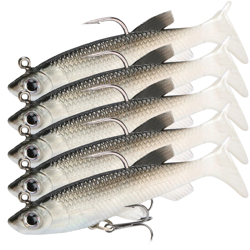 Minnow Lua Bait Silver Fish Knife Metal Sinking Water Long Casting Slow Sinking Sea Fishing Saltwater Fish Hooks Crappie Bass – Fishing Lure – view 1