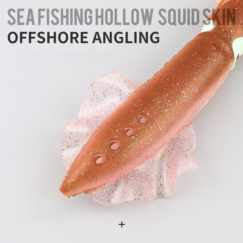 Wholesale Printed PVC 31cm 67g Sea Fishing Saltwater Squid Skirt Float Fishing Soft Bait Lures – Octopus Skirt – view 4
