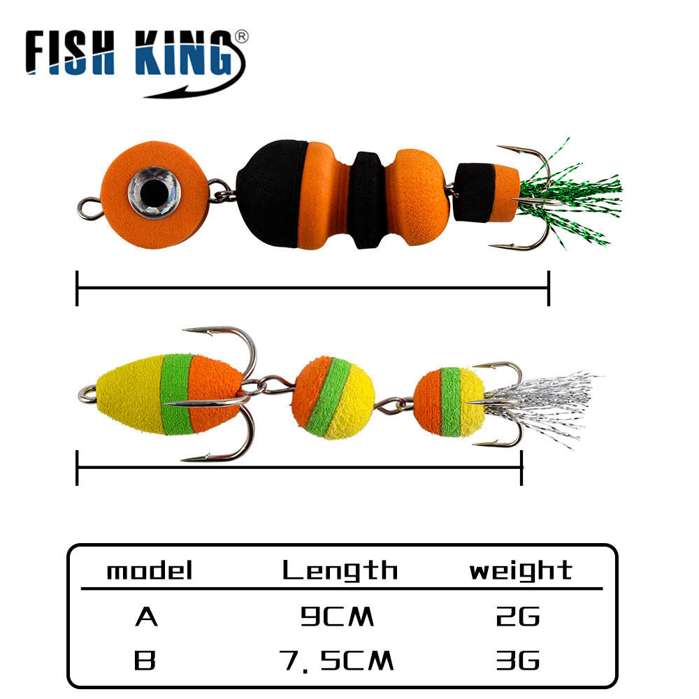 Cheery ABS Carp Insect Foam Hook Artificial Soft Bait Lure Freshwater Casting Bottom Fishing Ocean Beach Fishing Model XY-1001 – Metal Lure – view 4