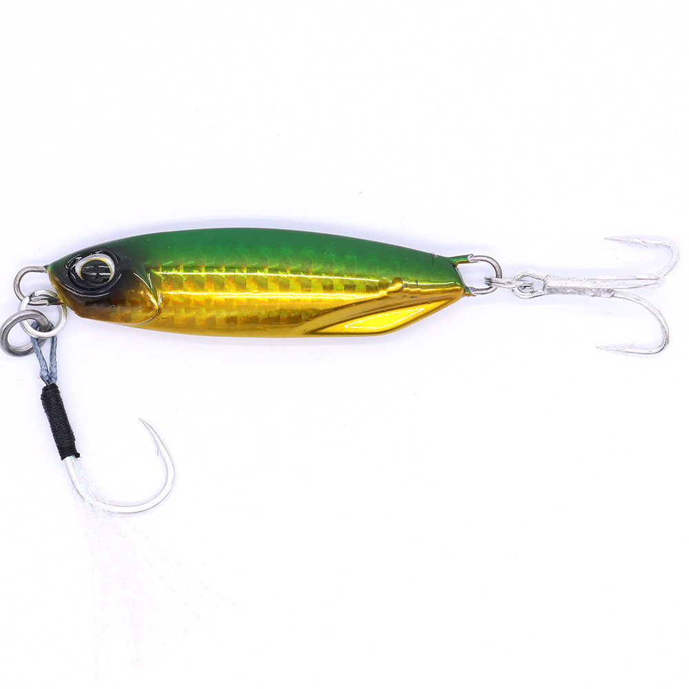 AOCLU Slow Metal Cast Jig Spoon 20g Casting Jigging Lead Fish Sea Bass Fishing Lure Artificial Bait Tackle for Saltwater Jigging – Metal Lure – view 5