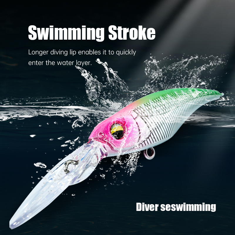 High Quality 60mm 4.2g Hard Bionic ABS Topwater Floating Minnow Lure for Freshwater Fish Trout Pike Bass-Printed Condition – Minnow – view 3