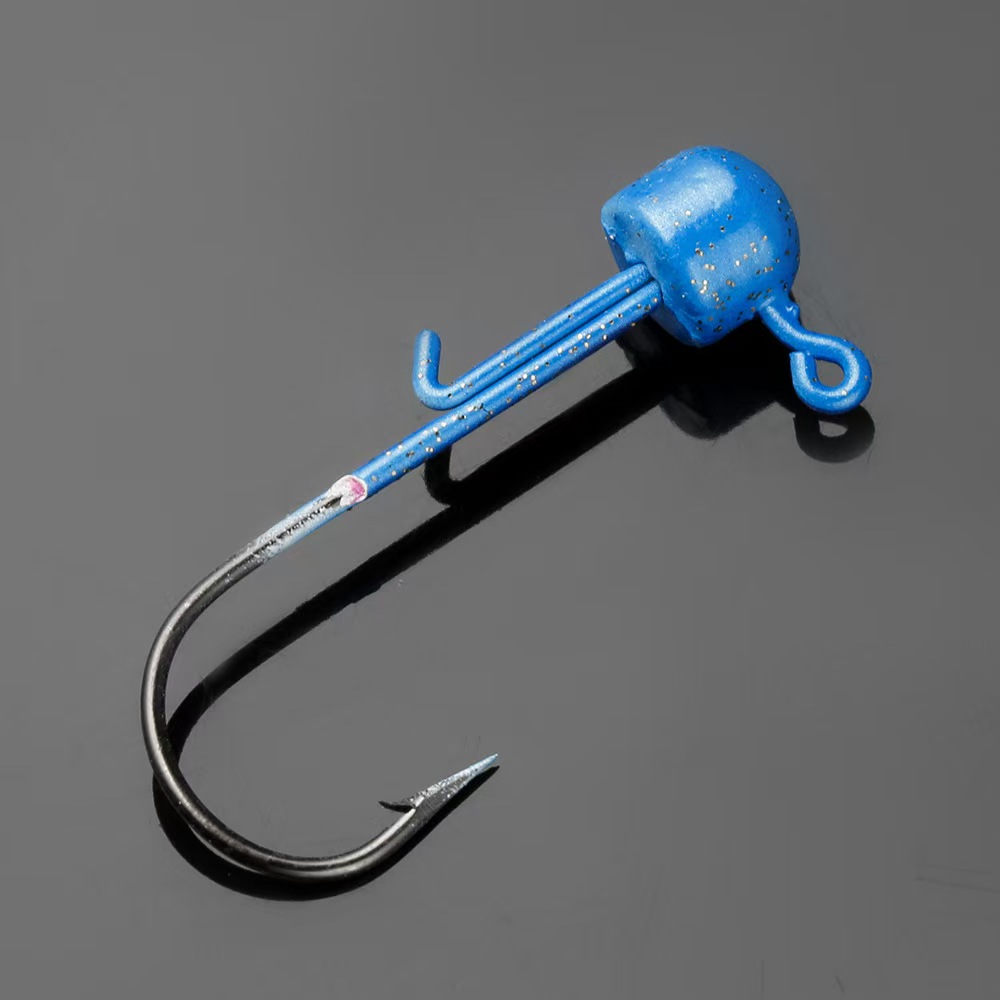 Wholesale 1.6g 2g 3g 4.8g 5.5g Metal Lead Mushroom Head Jig Fishing Hooks for Soft Bait – Fishhook – view 5