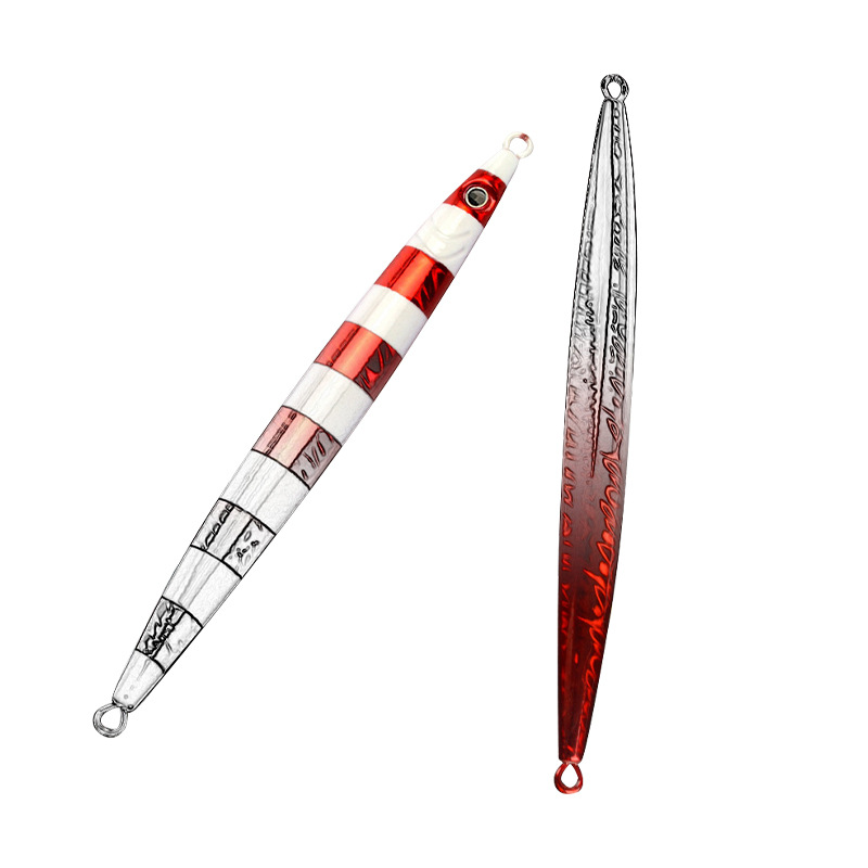 Jigging Pro 3D Coating 100-500g Fast Fall Long Cast Needle Jig Fishing Lure Metal Vertical Jigging Lure for Saltwater – Metal Lure – view 3