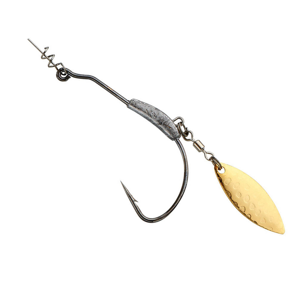 Wholesale 2g 3g 4g 5g 7g 9g Spring Lock Fishing Hook Lead Spinner Beast Fishing Jig Hook – Fishhook – view 5