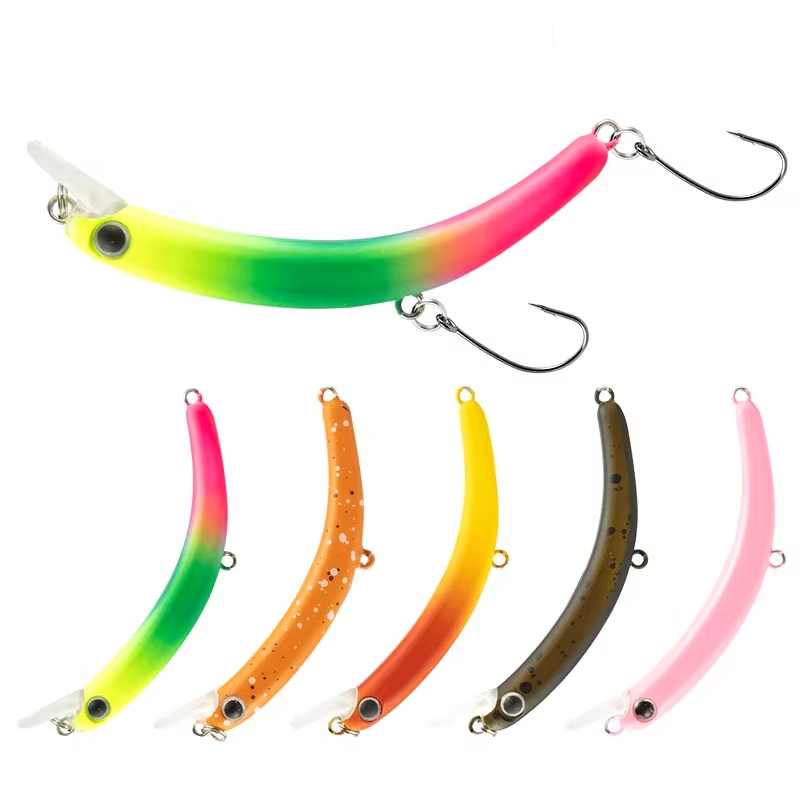 Cheery Sinking Minnow Bait 64mm 4g Plastic Fishing Lure Wobbler Freshwater Isca Artificial Hard Bait for Bass & Pike – Metal Lure – view 1