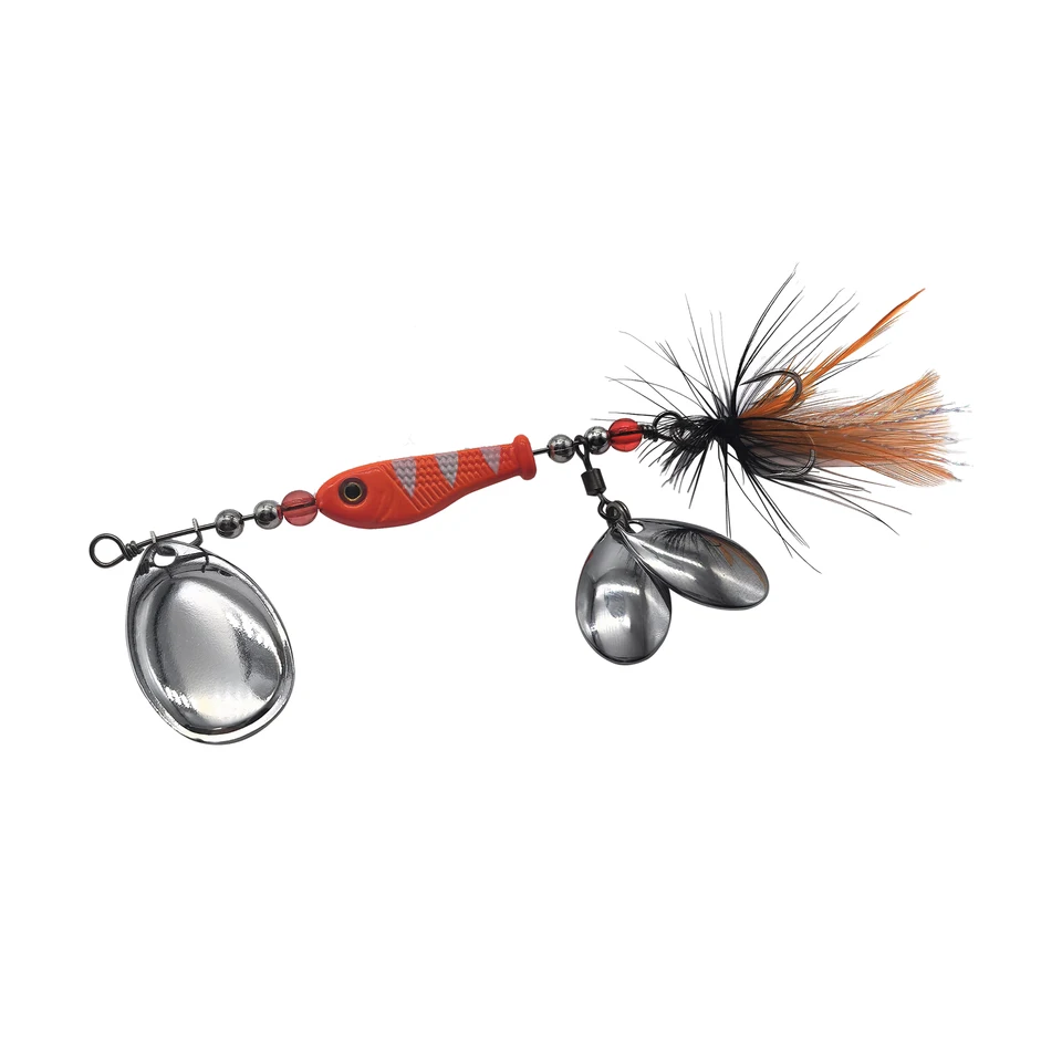 CHEERY 12G Spinner Bait Fishing Lure Multiple Blade Jig Dancer Buzzbait Wobbler Chatterbait for Bass Pike Bottom Fishing Metal – Metal Lure – view 5