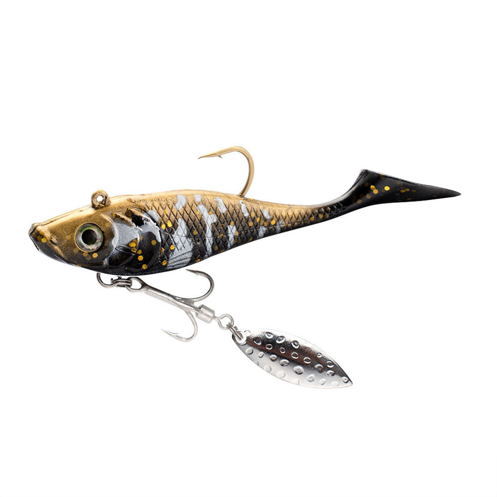 Runtoo 11cm 14cm Lead Rigged Soft Lure Jig Head T-Tail Trout Swimbait Salt Water Lead Rigged Fishing Bait – Metal Lure – view 1