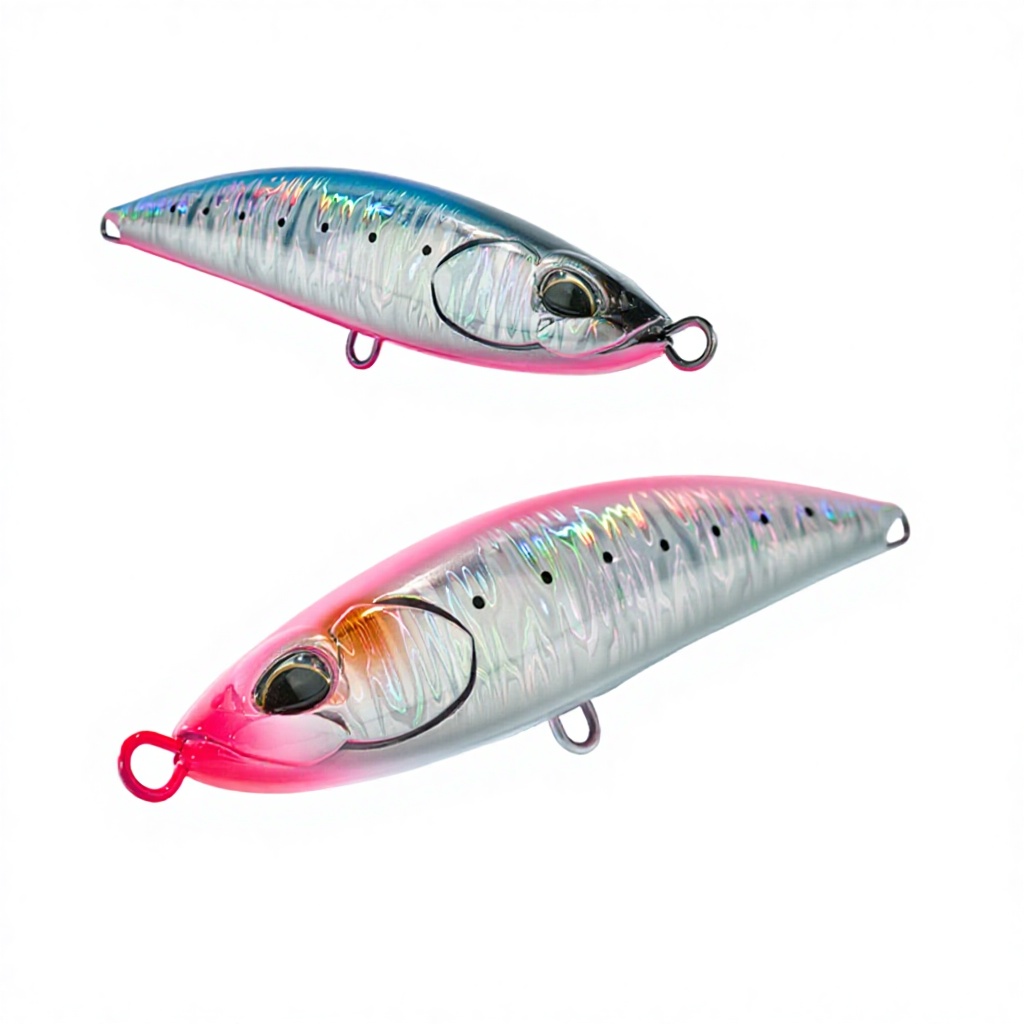 Cheery 160mm 55.4g ABS Pencil Lure Printed Topwater Bait for Ocean Boat Fishing Tuna with Hooks – Pencil – view 1