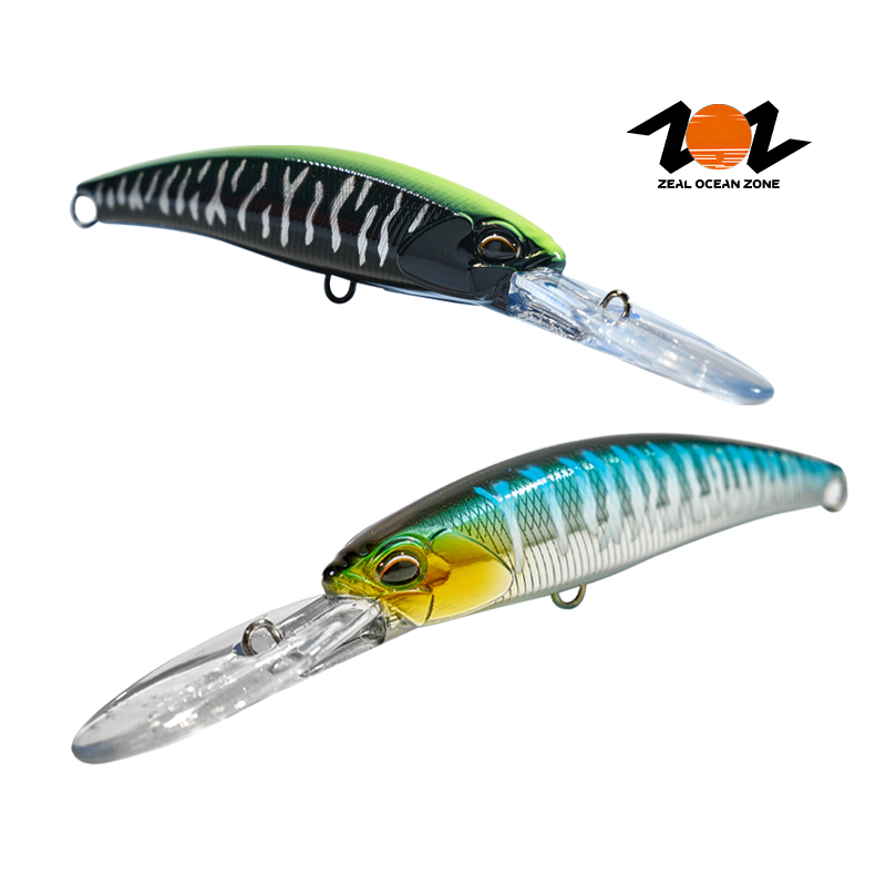 ZOZ Manufacturer 15g Floating Minnow Lure Bait Hard ABS Artificial Bait for Mackerel and Bass Fishing Printed Condition – Minnow – view 2