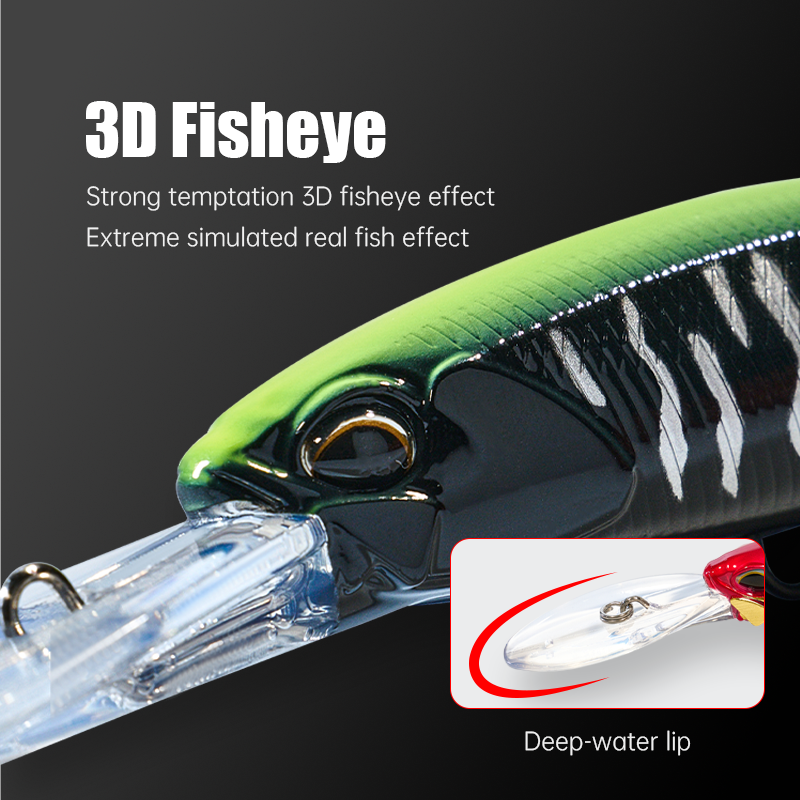 ZOZ High Quality 140mm 35g Floating Artificial ABS Printed Minnow Lure Hooks for Ocean Boat Mackerel Bass Tuna Topwater Fishing – Minnow – view 5