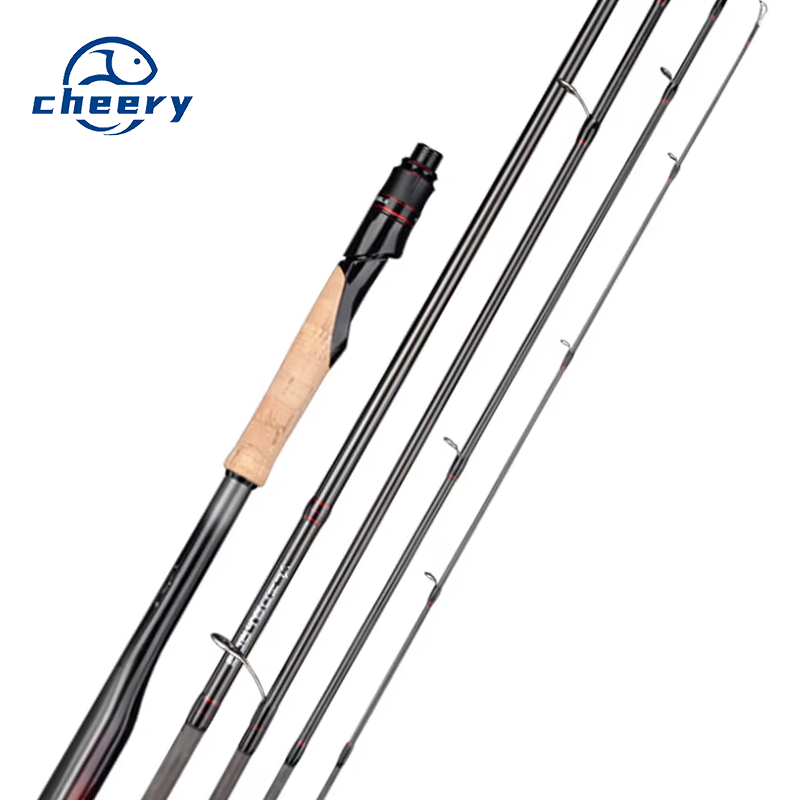 Carbon Universal Luya Five-Section Portable Multi-Length Lure Fishing Rod Full Set Medium Fast Action Cork Handle River/Stream – Fishing Rod – view 1