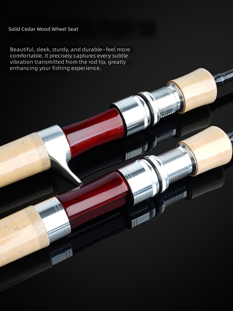 CHEERY Fisherman Catching Chixi Luya Rod Ultra Light Carbon Soft Tune Straight Handle Stream 3.9m Fuji Guide Ring – Fishing Rod – view 3