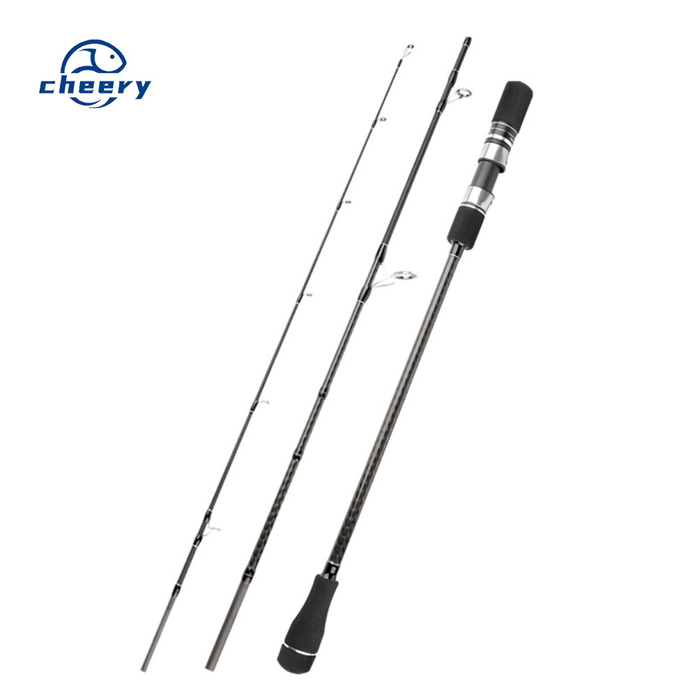 Cheery Three-Section Portable Plate Fishing Rod for Offshore Boat Multi-Section Rod for Swordfish Mackerel Factory – Fishing Rod – view 1