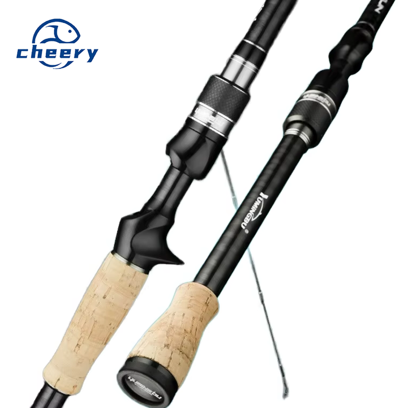 HOWELL Professional M Power Ultra-Fast Carbon Action Bass Fishing Rod EVA Handle Black Pit for Lake and Stream Carp Fishing – Fishing Rod – view 1