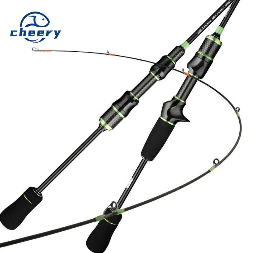 CHEERY Solid Tip Fishing Rod 1.5m 1.68m 1.8m Carbon Spinning/Casting Ultra Light Freshwater Fishing Rods – Fishing Rod – view 1
