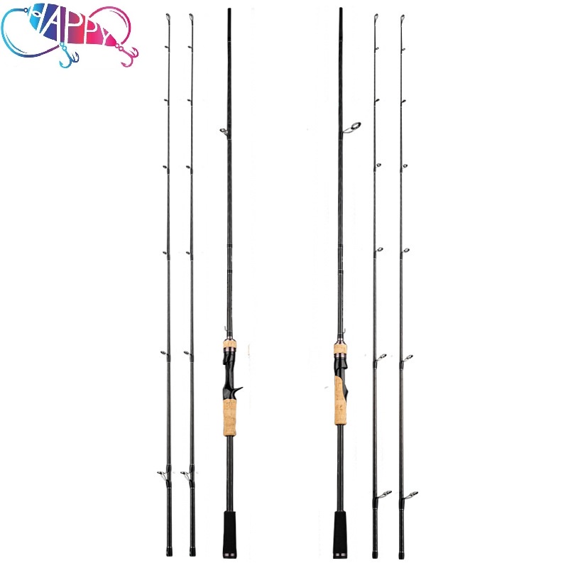 Ultralight Power Medium 2 Section 5g-30g High Carbon Fiber 1.8M 2.1M 2.4M Rod Light Bass Spinning Casting Fishing Rod – Fishing Rod – view 2