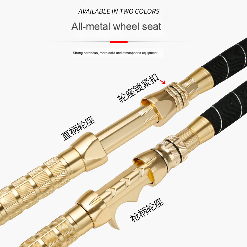 Wholesale Super Hard 150# Handmade Sea Fishing Rod Bottom Rod Cod Rod Weihai Fishing Gear Deep Sea Tuna GT Marlin Fishing – Fishing Rod – view 3
