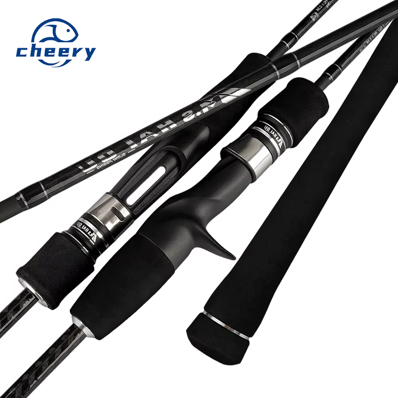 CHEERY Fuji Guides Casting Solid Japan Toray Carbon Blan Carbon Slow Jig Sea Jigging Rod Sections Saltwater Spinning Fishing Rod – Fishing Rod – view 1