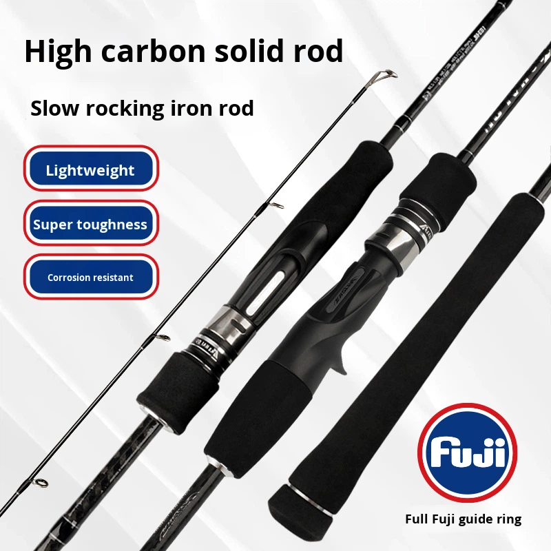 CHEERY Fuji Guides Casting Solid Japan Toray Carbon Blan Carbon Slow Jig Sea Jigging Rod Sections Saltwater Spinning Fishing Rod – Fishing Rod – view 5