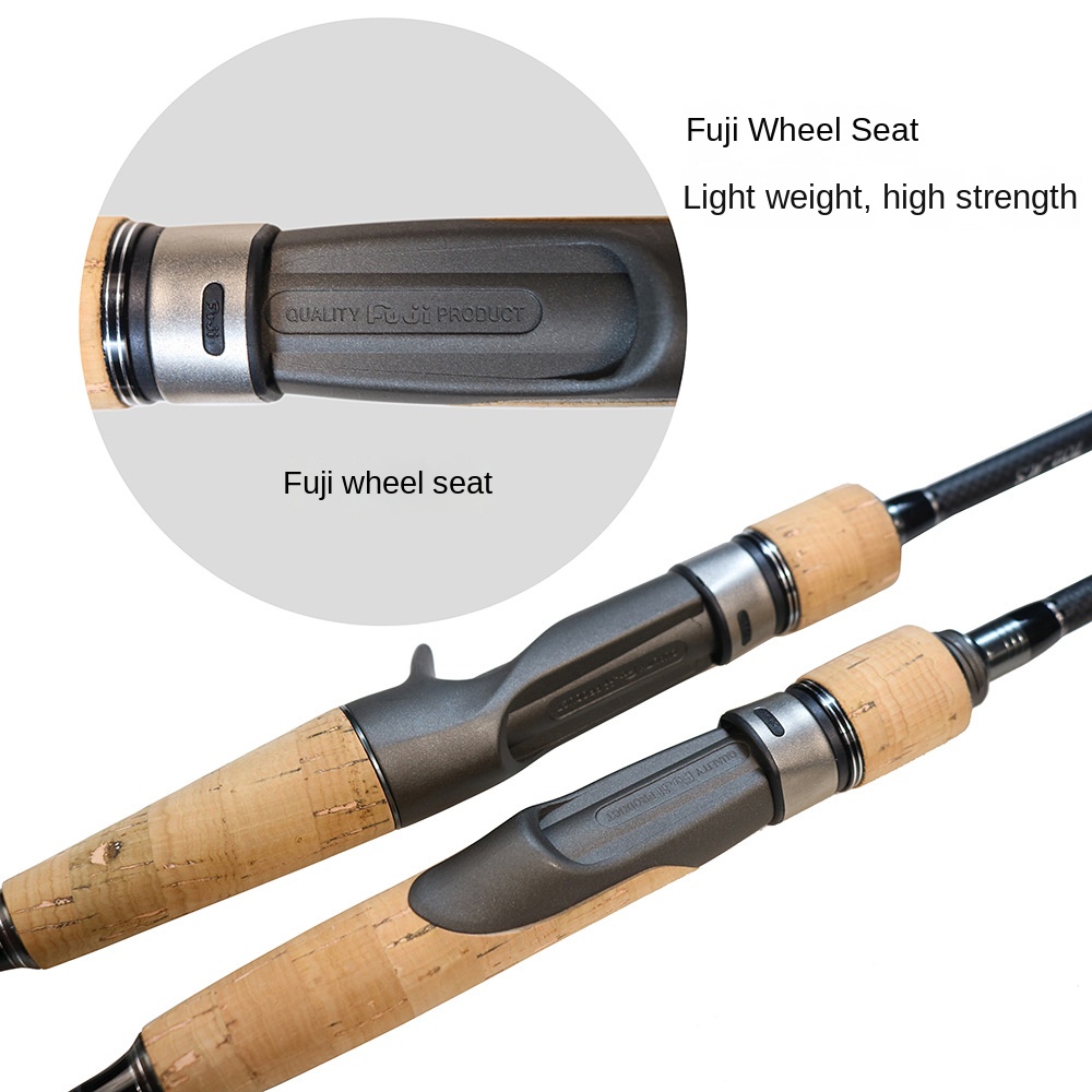 Cheery New Full Fuji Configuration 2.1m Full Carbon Luya Rod with Fast & Hard Adjustment for Lake Fishing – Fishing Rod – view 3