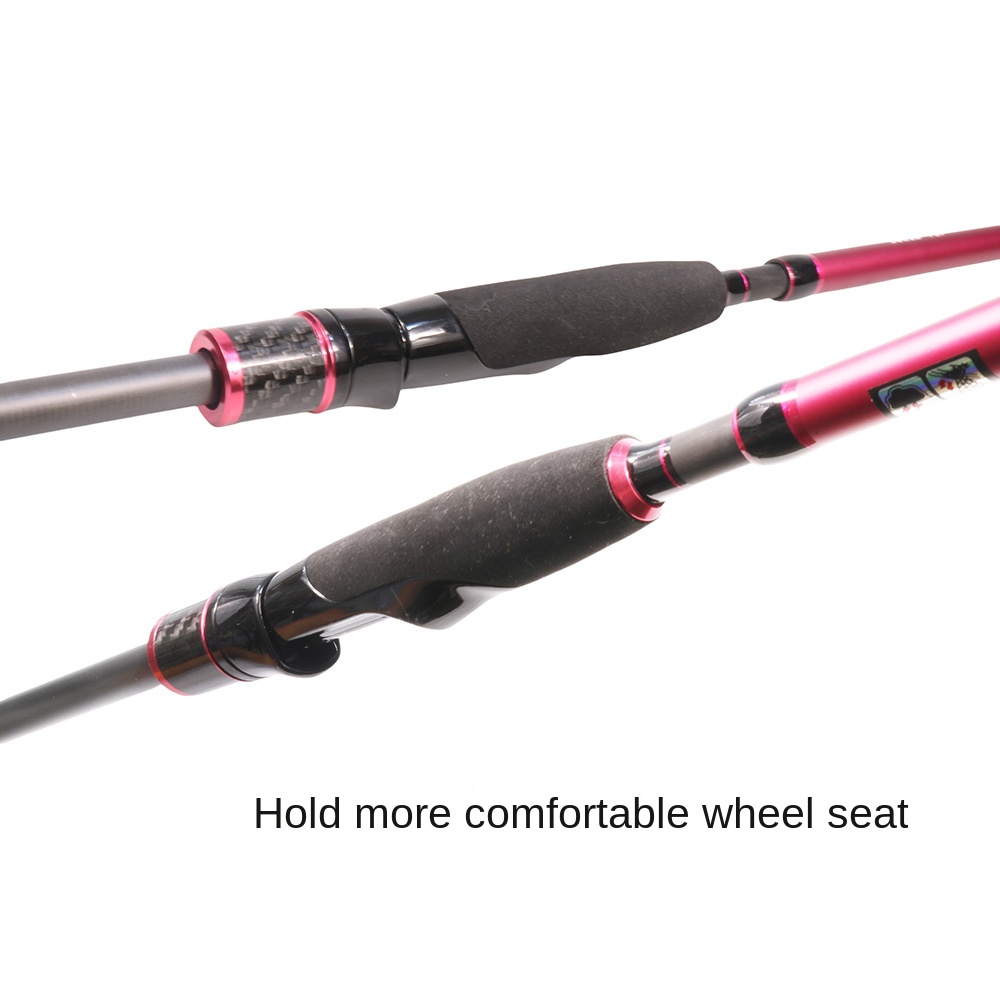 Cheery New Rod Carbon Fiber Fishing Rod Ultra-Fast Straight Handle Travel Rod 2-Piece 150g Lightweight Super Hard Tone Spot – Fishing Rod – view 3