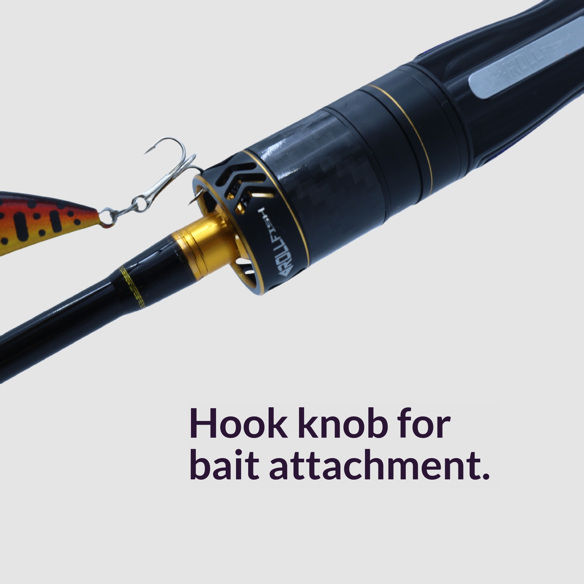 Cheery New Solid Carbon Fiber Micro Ultra Light 2-Piece Soft Tune Horse Mouth Rod Luya Fishing Rod Spot Wholesale – Fishing Rod – view 3