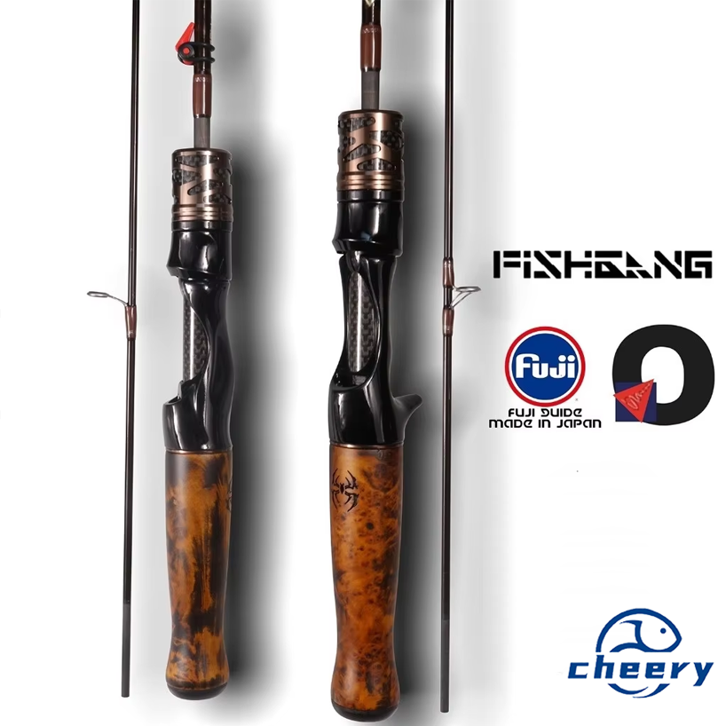 Cheery New Full-line Carbon Fuji O-ring Horse Mouth Solid for Micro-Adjustable Soft Tune Ultra-Light Luya Fishing Rod – Fishing Rod – view 1