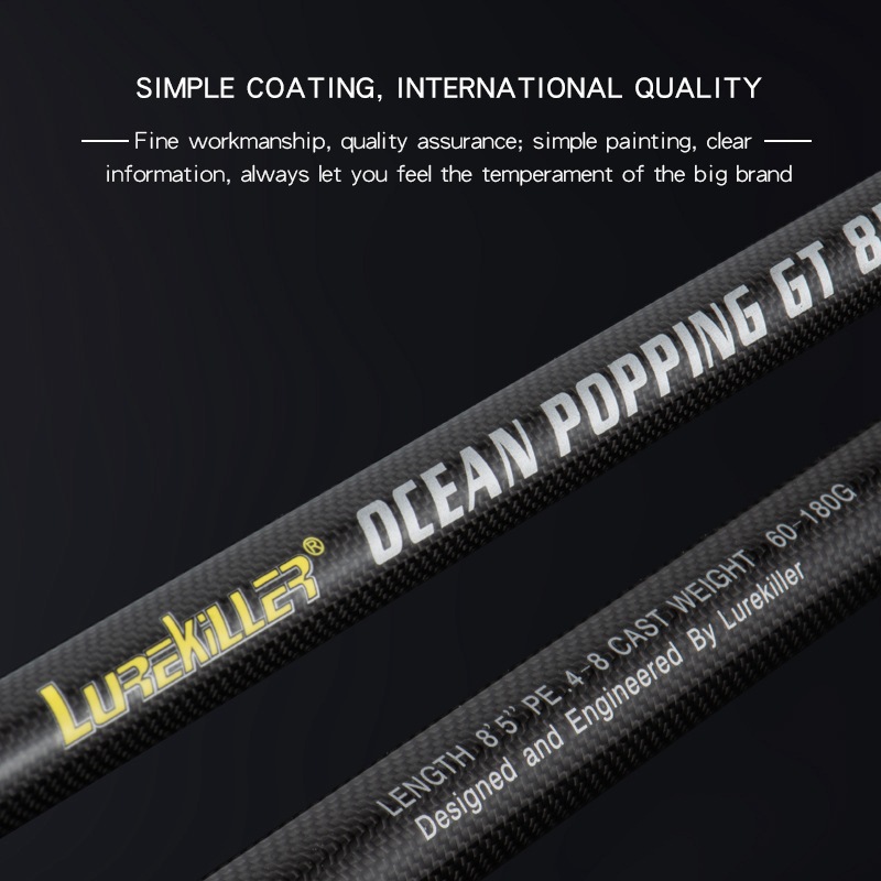Lurekiller FUJI Parts Big Game Popping Fishing Rod High Carbon Fiber Tuna GT Trolling Boat Sea Fishing Rod – Fishing Rod – view 3
