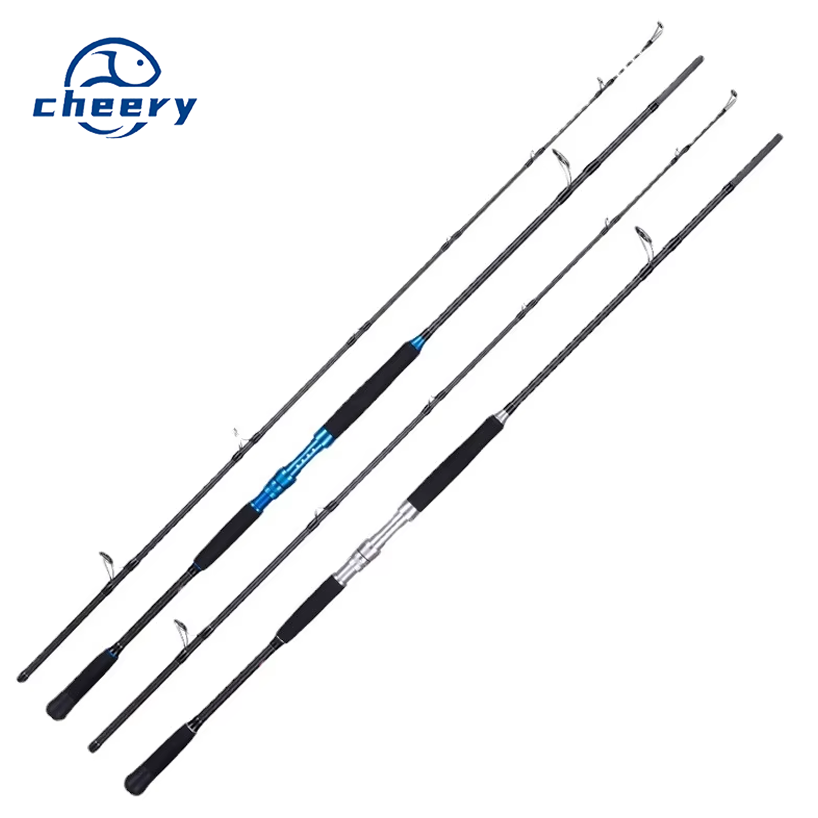 Lurekiller FUJI Parts 2 Section Deep Sea Boat Fishing Rod High Carbon Fiber Trolling Fishing Rod for GT Tuna – Fishing Rod – view 1