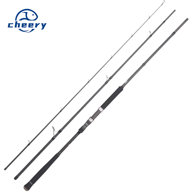 Lurekiller FUJI Parts 3 Section Sea Bass Fishing Rod Japanese High Carbon Fiber MH Spinning Fishing Rod – Fishing Rod – view 1