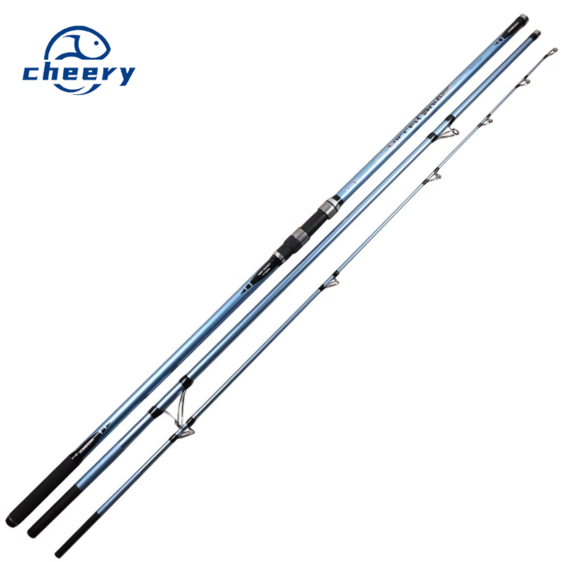 4.2m/4.5m 3 Sections Carbon Fiber Surf Fishing Rod Long Casting Ultralight Fishing Rod Surf Rod – Fishing Rod – view 1