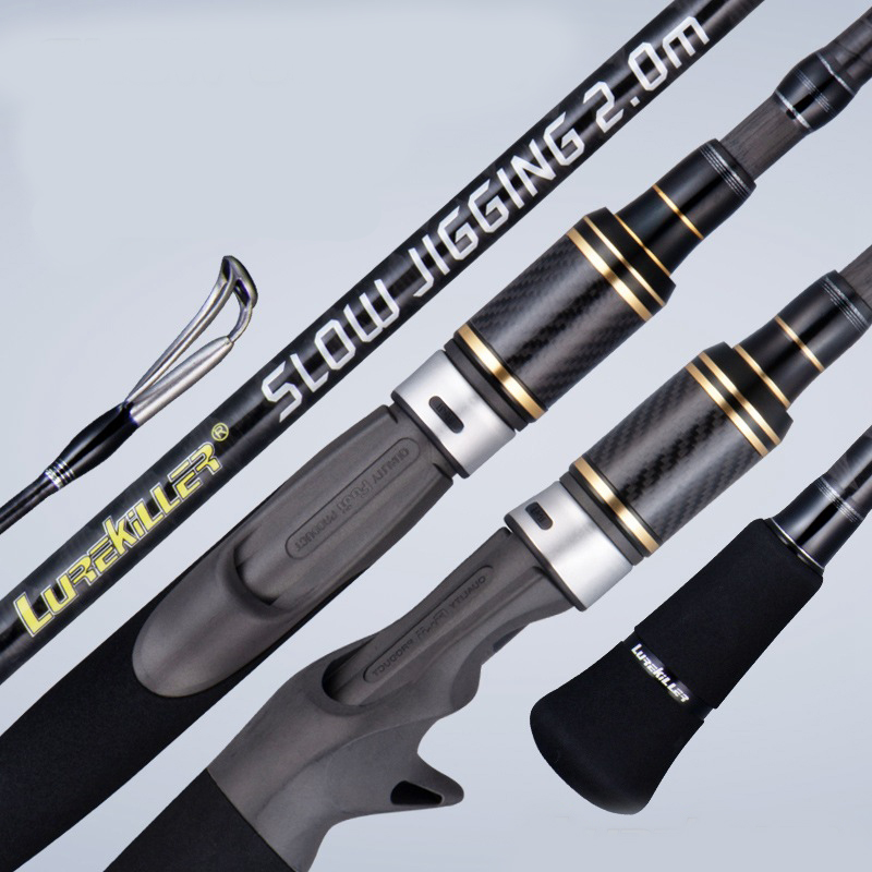 CHEERY Lurekiller 2.0 m Toray Carbon FUJI Parts Heavy Jig Fishing Rod Saltwater Slow Pitch Jigging Rod for Tuna GT – Fishing Rod – view 3