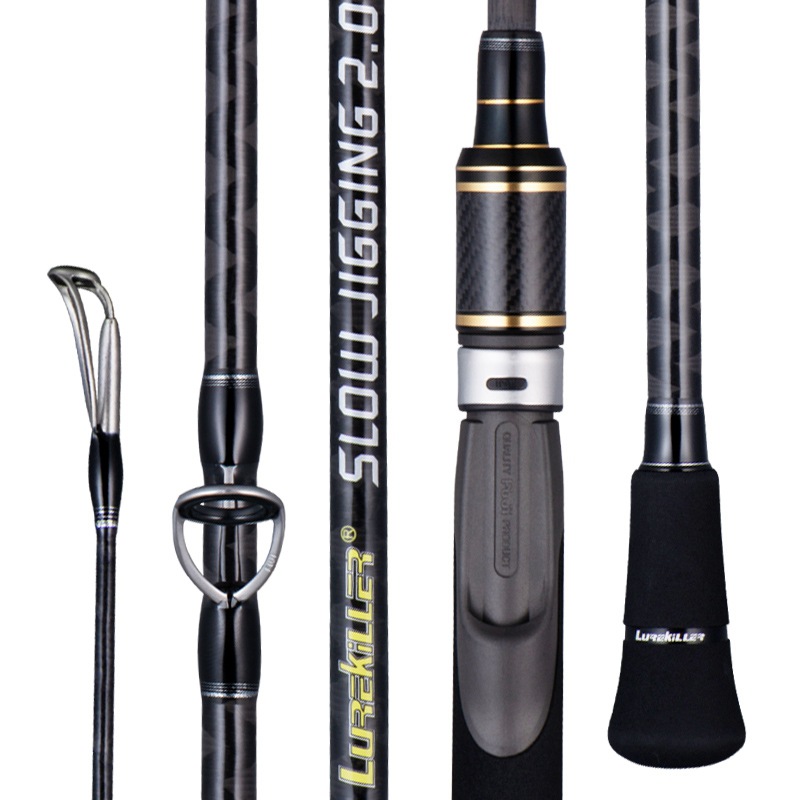 Lurekiller 2.0 m Ultralight Toray Carbon FUJI Parts Jig Fishing Rod Saltwater Slow Pitch Jigging Rod – Fishing Rod – view 4