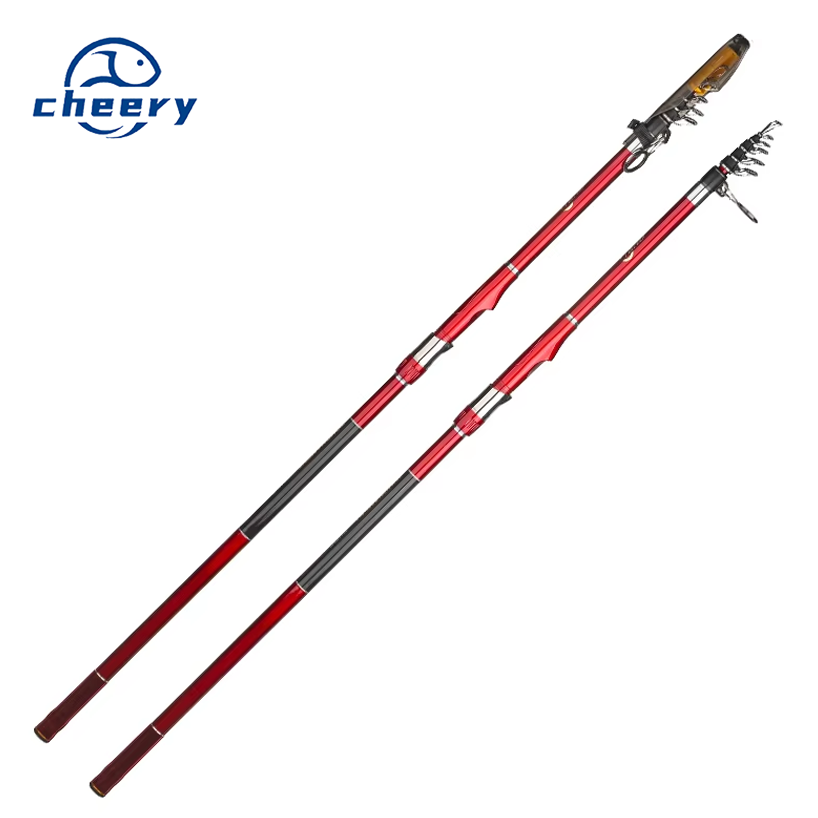 Wholesale 30T Carbon Fiber Super Hard Casting Telescopic Fishing Rod Sea Fishing Rod – Fishing Rod – view 1
