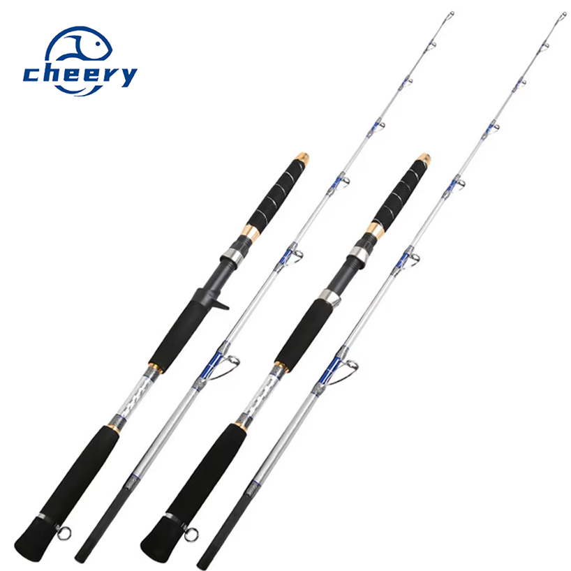 Wholesale Weihai Super Hard Offshore Spinning Casting Boat Fishing Rod One Half Sea Bass Tuna Fishing Gear – Fishing Rod – view 1