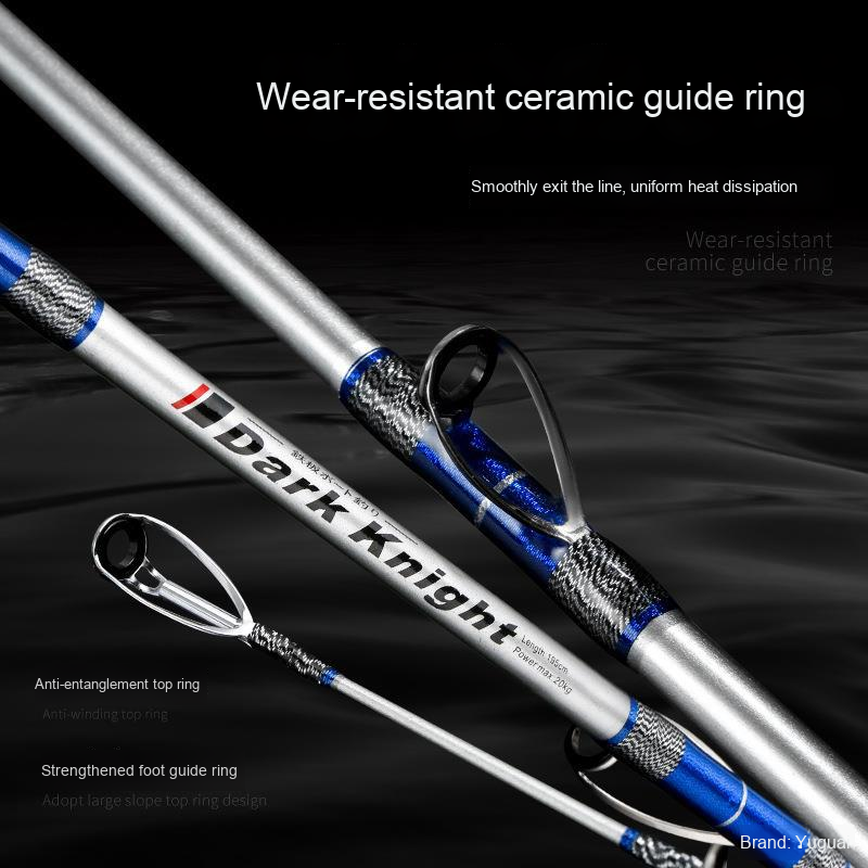 Wholesale Weihai Super Hard Offshore Spinning Casting Boat Fishing Rod One Half Sea Bass Tuna Fishing Gear – Fishing Rod – view 2