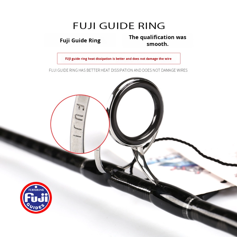 Madmouse Japan Full Fuji 1.8m Slow Jigging Trolling Fishing Rod Spinning Baitcasting Cross Carbon Tape EVA Handle Sea Fishing – Fishing Rod – view 2