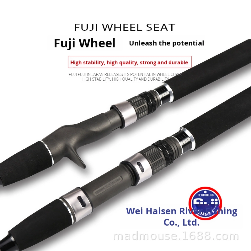 Madmouse Japan Full Fuji 1.8m Slow Jigging Trolling Fishing Rod Spinning Baitcasting Cross Carbon Tape EVA Handle Sea Fishing – Fishing Rod – view 3