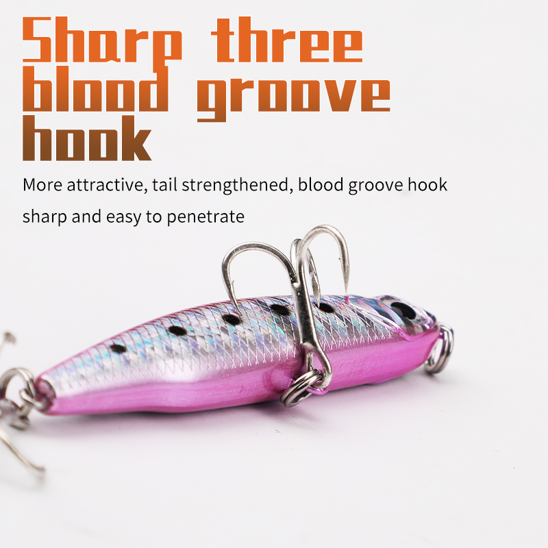 New 3.5g/5.5g/8.5g/13g Sinking ABS Hard Plastic Pencil Lure for Salmon Fishing Salt Water Fishing Bait for River Lake Stream – Pencil – view 4