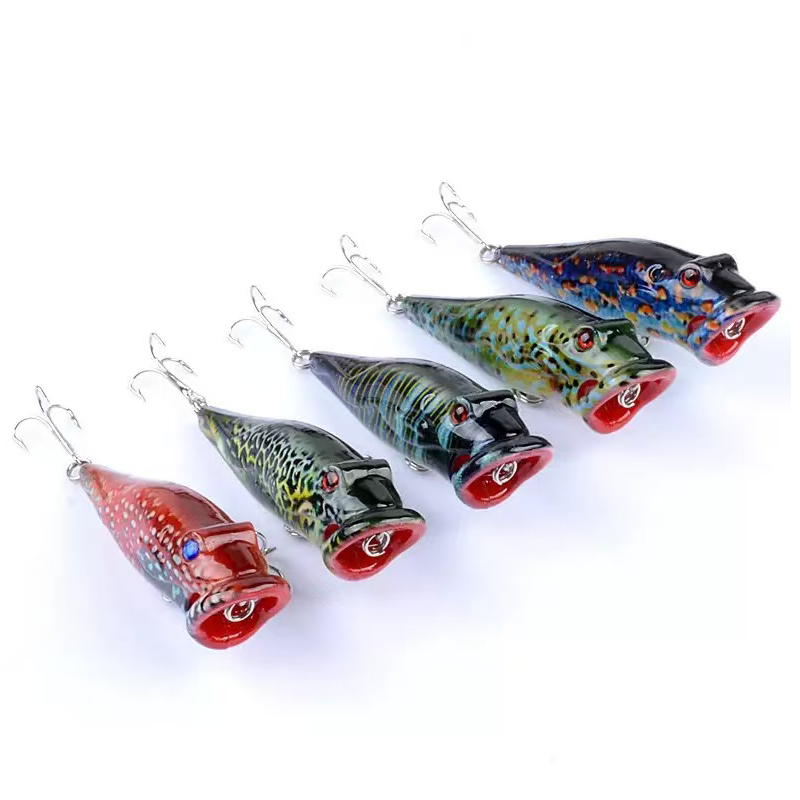 BST 8cm/12.4g Water Surface Popper Baits Bionic Fishing Lure – Popper – view 4