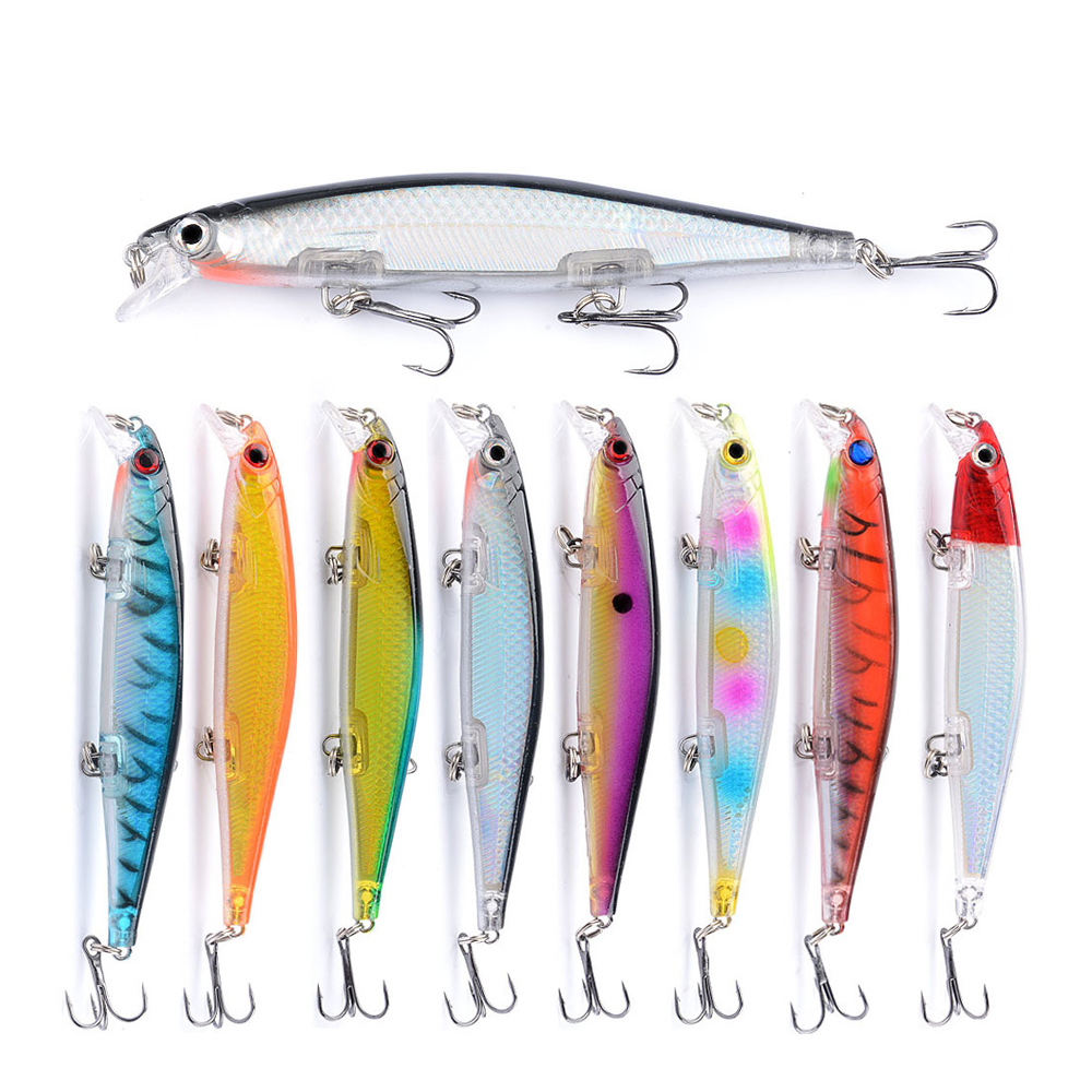 Newbility 13.5g Hot Sale Hard Fishing Lure 110mm Double Circle Minnow Plastic Hard Fishing Lure – Minnow – view 1