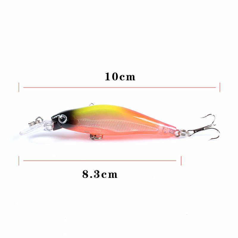 CHEERY Wobbler Fishing Lures Minnow Hard Artificial Bait 8CM 6.3G Crankbait Carp Striped Bass Pesca for Fishing Tackle Lure – Minnow – view 3