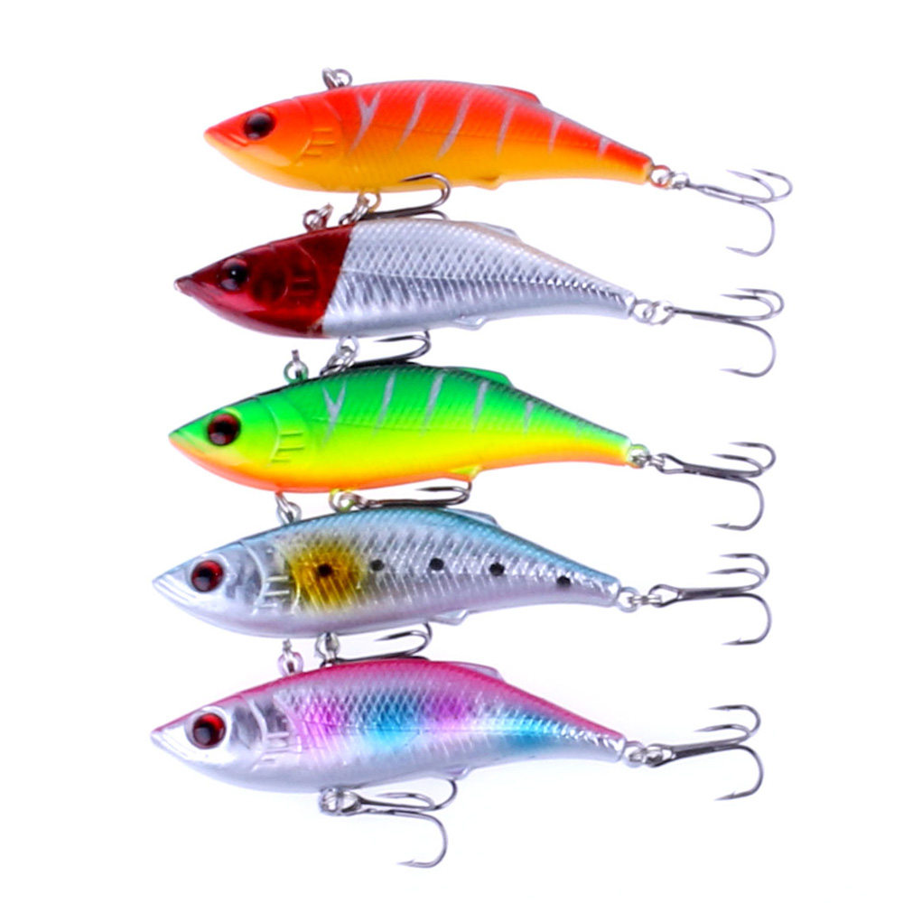 20pcs/bag Wholesale Hard Plastic Crankbait Minnow Popper Vibe VIB Fishing Lures Kit Artificial Swimbait Lure Combo – Minnow – view 4