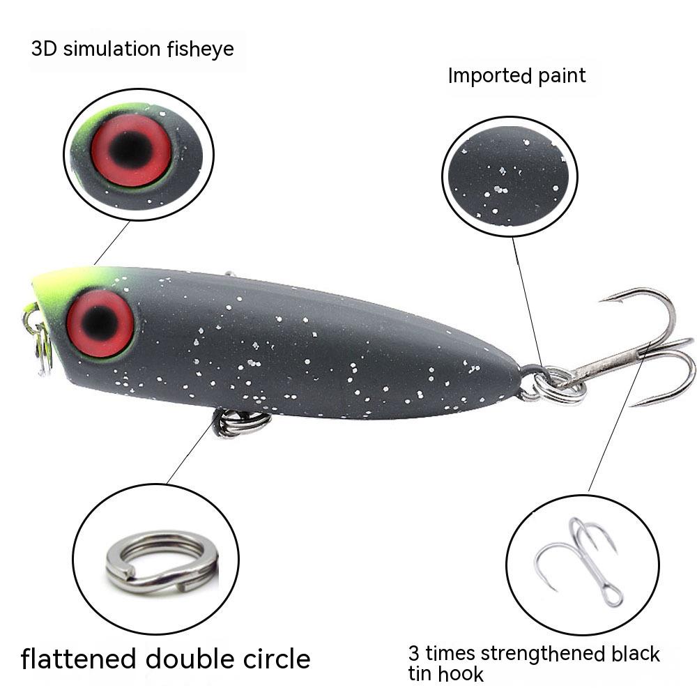 3.0g/4.3cm Fishing Lures Slow Sinking Pencil Lures Hard Fishing Bait Fishing Plugs for Salmon Redfish Trout Bas – Pencil – view 2