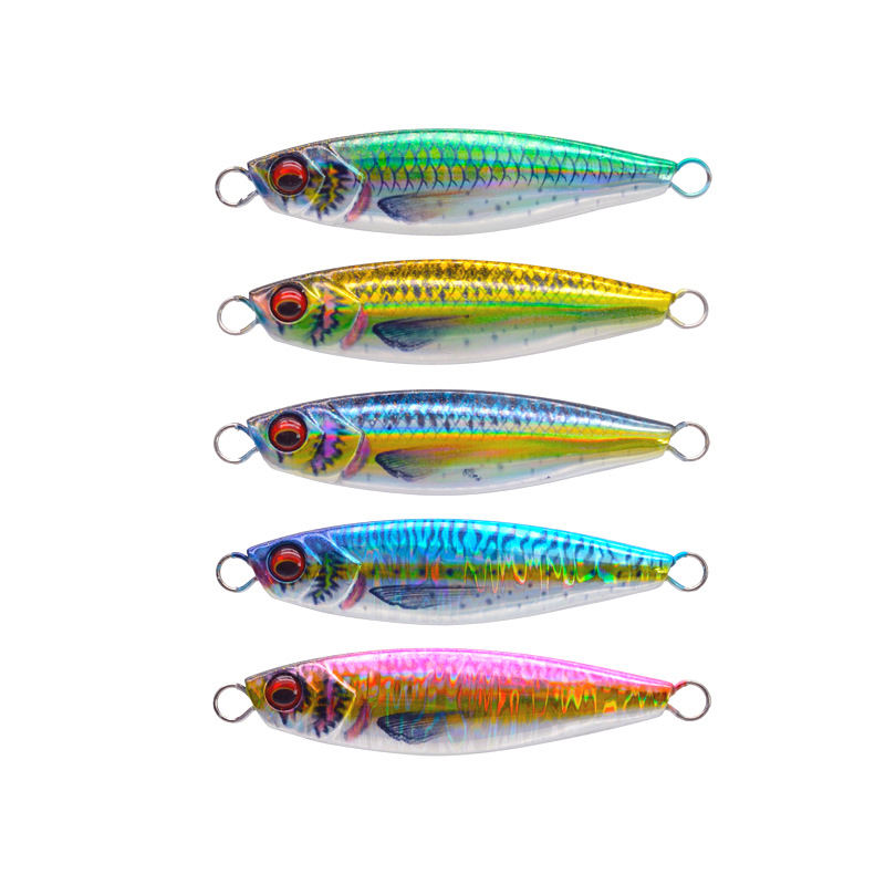 20g 30g 40g 60g 80g Japanese 3D Print Lifelike Sardine Fishing Metal Jig Lure Sea Fishing Jigger Bait – Metal Lure – view 1