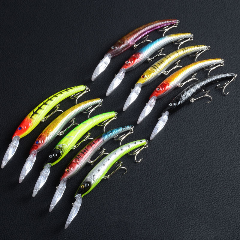 15.5cm 16.3g 10 Colors Minnow Lure Japanese Style Minnow Crankbait Fishing Lure Swimbait Fishing Lures Minnow Floating Hard Bait – Minnow – view 1